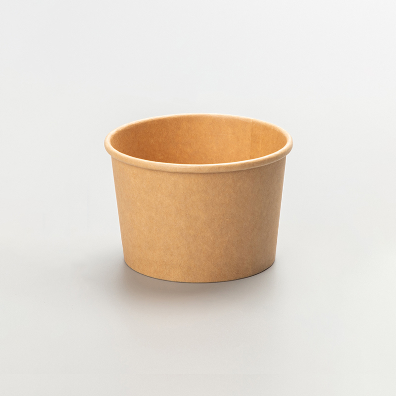 8oz Kraft Paper Soup Bucket Without Lid