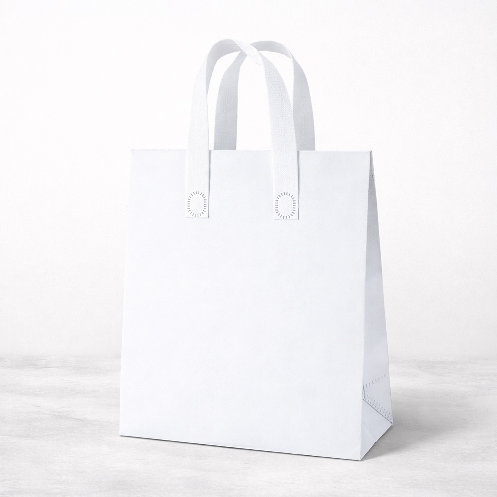 B2 White Double Cup Bag