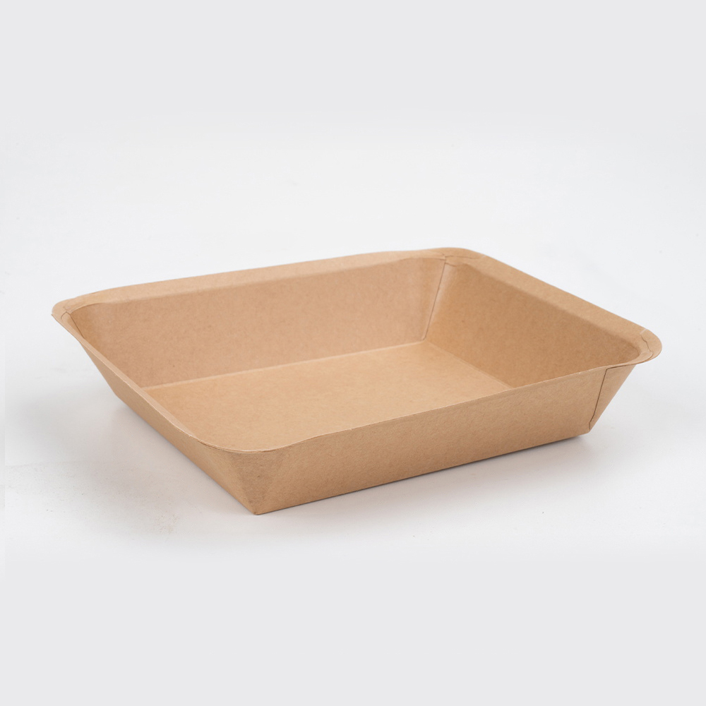 #4 Heavy-Duty Kraft Tray