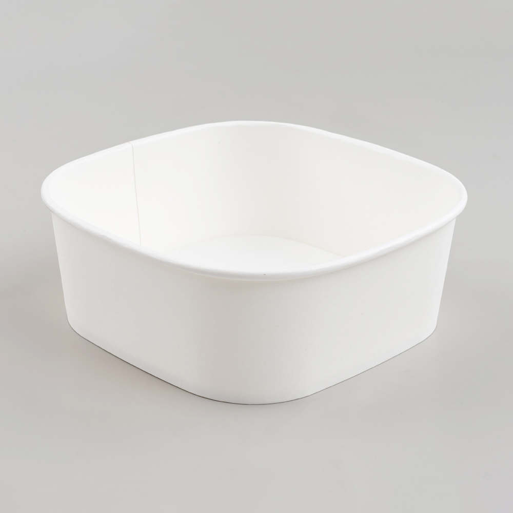 1200 Square White Cardboard Box (Without Lid)