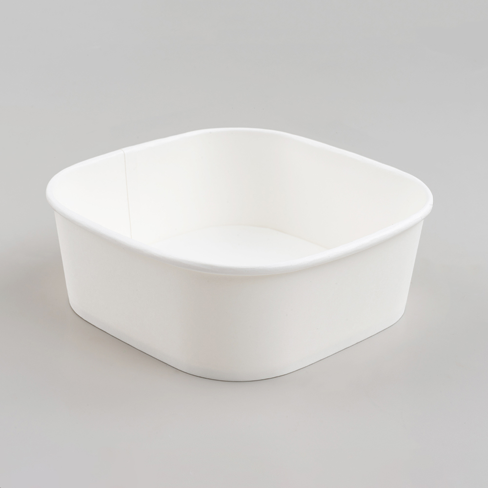 850 Square White Cardboard Box (Without Lid)